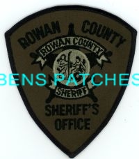 NORTH CAROLINA,A,ROWAN COUNTY SHERIFF SUBDUED 1